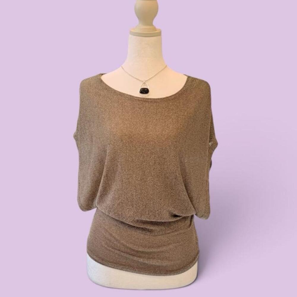 Vintage slouchy taupe brown